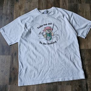 ELSEWEARS/S PRINTED TEE - TAKE ME OUT Made in Korea.